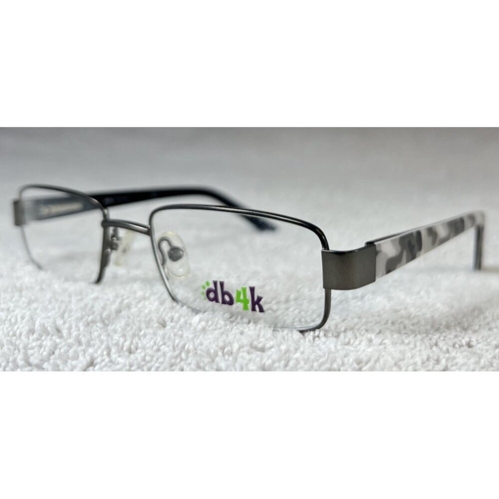 NEW DB4K | EUROPA CAMO C1 BLACK & GRAY CAMO KIDS EYEGLASSES FRAMES 46-16-120